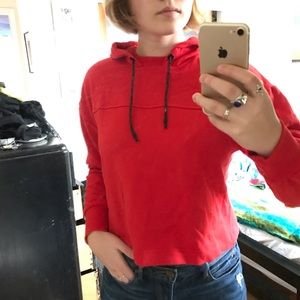 Supra Cropped Hoodie